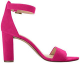Nine West Nora Suede Dress Sandal Pink 6 M Us
