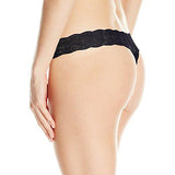 Sweet Geo Treats Thong, Black, One Size