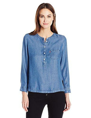 Modern Popover Shirt, Medium Authentic, Large