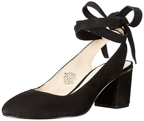 Nine West Andrea Suede Dress Pump Black 9 M Us