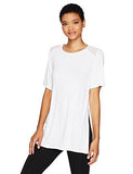 Contrast Tunic Top Optic White Xxsmall