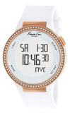 Kenneth Cole New York Kc2697 Kctouch Digital Gold Case White Silicon Watch