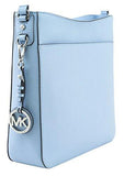 Michael Michael Kors Large Jet Set Travel Leather Crossbody Bag Style 35S7Stvm2L Light Sky