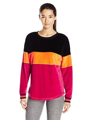 Recreation Velour Track Sweatshirt Wine Small