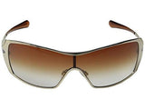 Dart Sunglasses Polished Gold, Brown Gradient