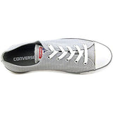 Chuck Taylor All Star Dainty Ox Dolphin Grey Stitched Pattern 547308F 10