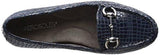 Drive Through Slipon Loafer Blue Crocodile 10 W Us