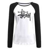 Stussy Logo Classic Cool Raglan Tee