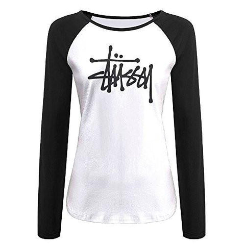 Stussy Logo Classic Cool Raglan Tee