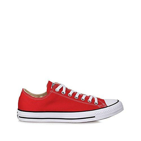 Unisex Chuck Taylor All Star Low Top Red Sneakers 13 Dm Us