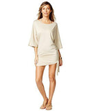 Michael Michael Kors Sidetie Tunic Swim Cover M Sand