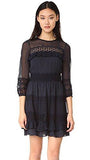 Long Sleeve Dress, Dark Navy, 8
