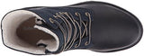 S Teddy Fleece Wp Folddown Boot Dark Blue 95 M Us