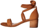 Rizzaa Heeled Sandal Cognac Suede 8 M Us