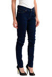 Jeans Dark Blue Straight Leg Denim Jeans Us 9 It 45;