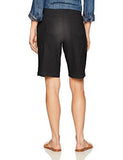 Catherine Short In Stretch Linen, Black, 10