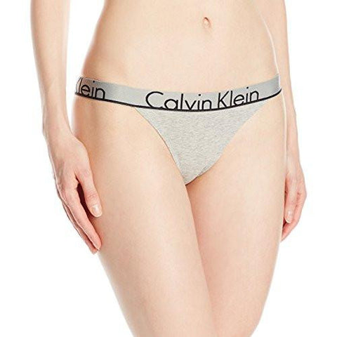 Id Tanga Wide Waistband Panty Grey Heather Medium