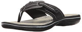 Brinkley Jazz Flip Flop Black W Black Outsole 7 M Us