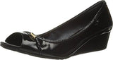 Tali Open Toe Wedge 40 Black Wedge 8 C Wide