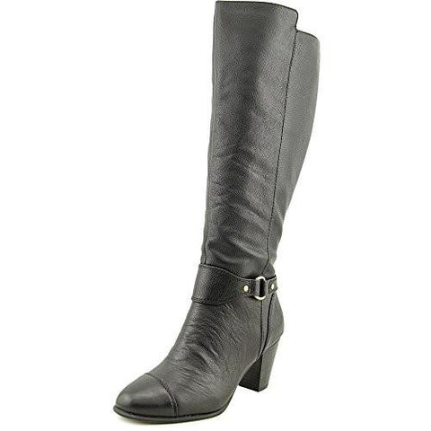 Cagney Wide Calf Us 8 Black Knee High Boot
