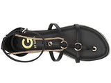 G By Guess Lessa Black Havana Pu Sandal