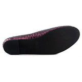 Maison Martin Margiela Python Slip On Us 10 Purple Loafer