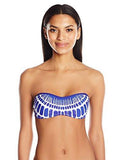 Algiers Molded Cup Bandeau Bikini Top Indigoindigo 8
