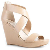 Jinxxi Wedge Sandal, Ambra, 9 M Us