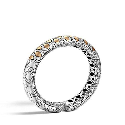 John Hardy Legends Naga Gold & Silver Slim Flex Cuff