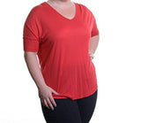 True Red C&S S/S Snp Nk Top M