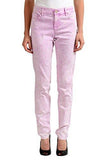 Jeans Pink Straight Leg Denim Jeans Us 8 It 44;