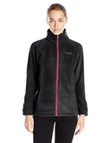 Benton Springs Full Zip Blackhaute Pink Medium