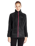 Benton Springs Full Zip Blackhaute Pink Medium