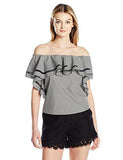 Molly Top, Black/White, 8