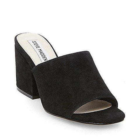 Steve Madden Dalis Mule Black Suede 85 M Us