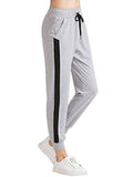 Sweatyrocks Casual Drawstring Jogger Pants Workout Sweatpants With Pockets Grey S
