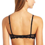 Celeste Demi Cup Plunge Bra, Black, 36E