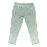 Marc By Marc Jacobs Jessie Destroyed Block Print Wash Jeans Blue 32