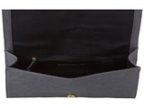 Eneration Strappy Oversize Clutch Hand Bag Smoke One Size