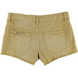 Rugged Denim Runaway Cut Off Shorts Citrine 28 X 3