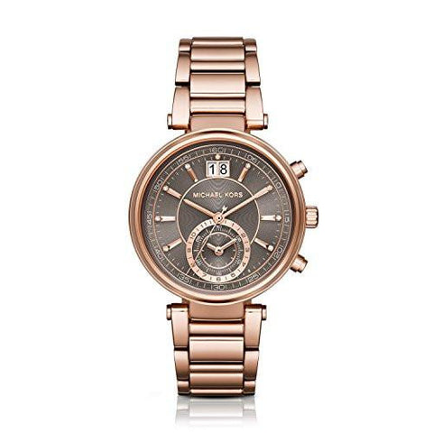 Michael Kors Sawyer Rose Goldtone Watch Mk6226