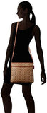 Signature Pvc File Bag Khaki Saddle