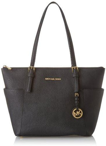 Michael Kors Jet Set Item Eastwest Trapeze Tote Black