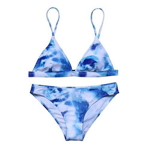Mooskini Coloring Padded Bikini Straps 2 Pcs Swimsuit Bikini Set Sus Size 24 B868Bw