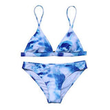 Mooskini Coloring Padded Bikini Straps 2 Pcs Swimsuit Bikini Set Sus Size 24 B868Bw