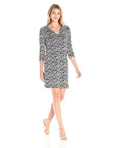 Karen Kane Shift Dress, Print, Xl