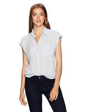 Calvin Klein Jeans Whisper Weight Pop Over Blouse Heather Medium