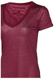 Bo Roll Up Sleeve Vneck Tshirtnocturnalsmall