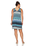 Plus Size Batik Stripe Bridgitte Dress, Print, 1X