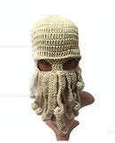 Tentacle Octopus Cthulhu Knit Beanie Hat Cap Wind Ski Mask Beine Color